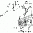 XR650L Задний тормозной цилиндр