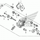 NC700X Стояночный тормоз