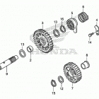 CRF450X Кик стартер