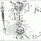 CRF125F Карбюратор