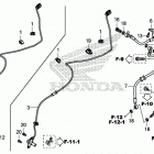 CB1100CA Передние тормозные трубки