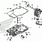 CRF1000A Поддон картера и масляный насос