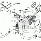 VFR1200X Водяной насос
