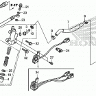 GL1800B Задний тормозной цилиндр