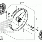 CRF1000A Переднее колесо