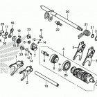 CRF1000A Gearshift drum (2)