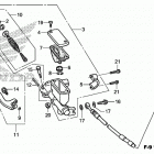 CRF450X Front brake master