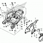CRF1000A Side cover@rear carrier