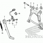 GL1800 Подножка