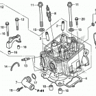 CRF250R Головка цилиндров