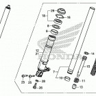 CB1100CA Передняя вилка