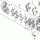 CB1100CA Передний суппорт