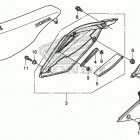 CRF250X Сидение и обтекатели сидения