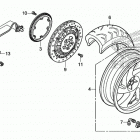 GL1800B Переднее колесо