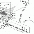 VFR1200X Цилиндр сцепления