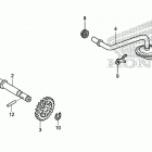 CRF450X Масляный насос