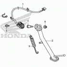 NC700X Подножка