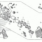 GL1800B Передний тормоз правый