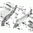 CB1100CA Подножки