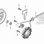 CRF150F Генератор