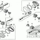 NC700X Задний фонарь