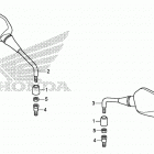 NC700X Зеркало