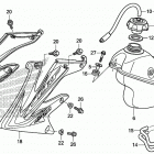 CRF450X Топливный бак