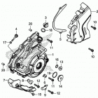 CRF1000A Крышка генератора
