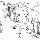 CRF250X Радиатор