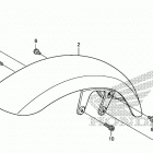 CB1100CA Front fender (1)