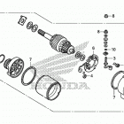 CRF250X Стартер