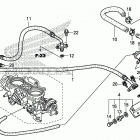GL1800 Throttle body (tubing)