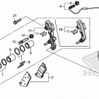 NC700X Передний суппорт