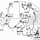 CB1100CA Задний тормозной цилиндр