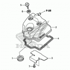CRF250R Крышка головки цилиндров