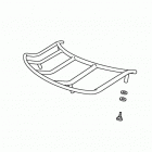 GL1800 Trunk rack (chrome)