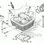 CRF150F Головка цилиндров