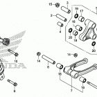 CRF1000A Задние амортизаторы