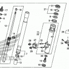 XR650L Передняя вилка