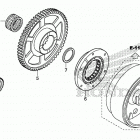 NC700X Муфта стартера