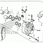 GL1800 Задний суппорт