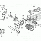 CRF450X Вилка переключения передач