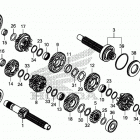 CRF1000A Трансмиссия 1