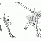 CB1100CA Подножка