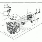 VT750C2B Корпус Дросселя