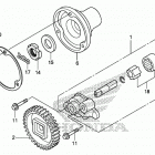 CRF150F Масляный насос