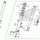 CB1100CA Front fork (1)