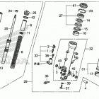GL1800B Передняя вилка