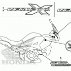 VFR1200X Наклейки 1