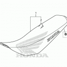 CRF125F Сиденье